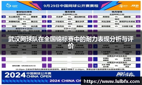 武汉网球队在全国锦标赛中的耐力表现分析与评价